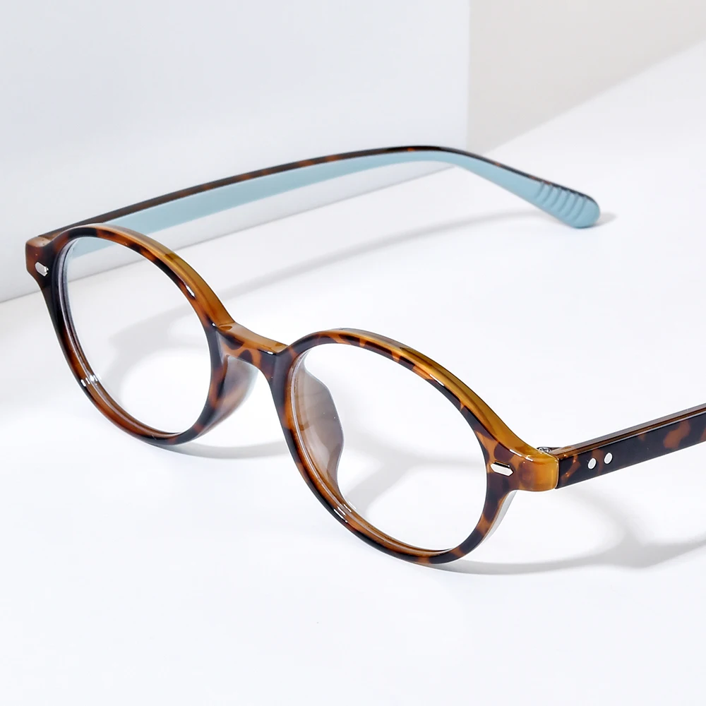 NIANZHEN TR90 Glasses Frame Women Retro 2026 Oval Brand Design Eyeglasses Men Ultralight-Weight Vintage Spectacles Eyewear 72351