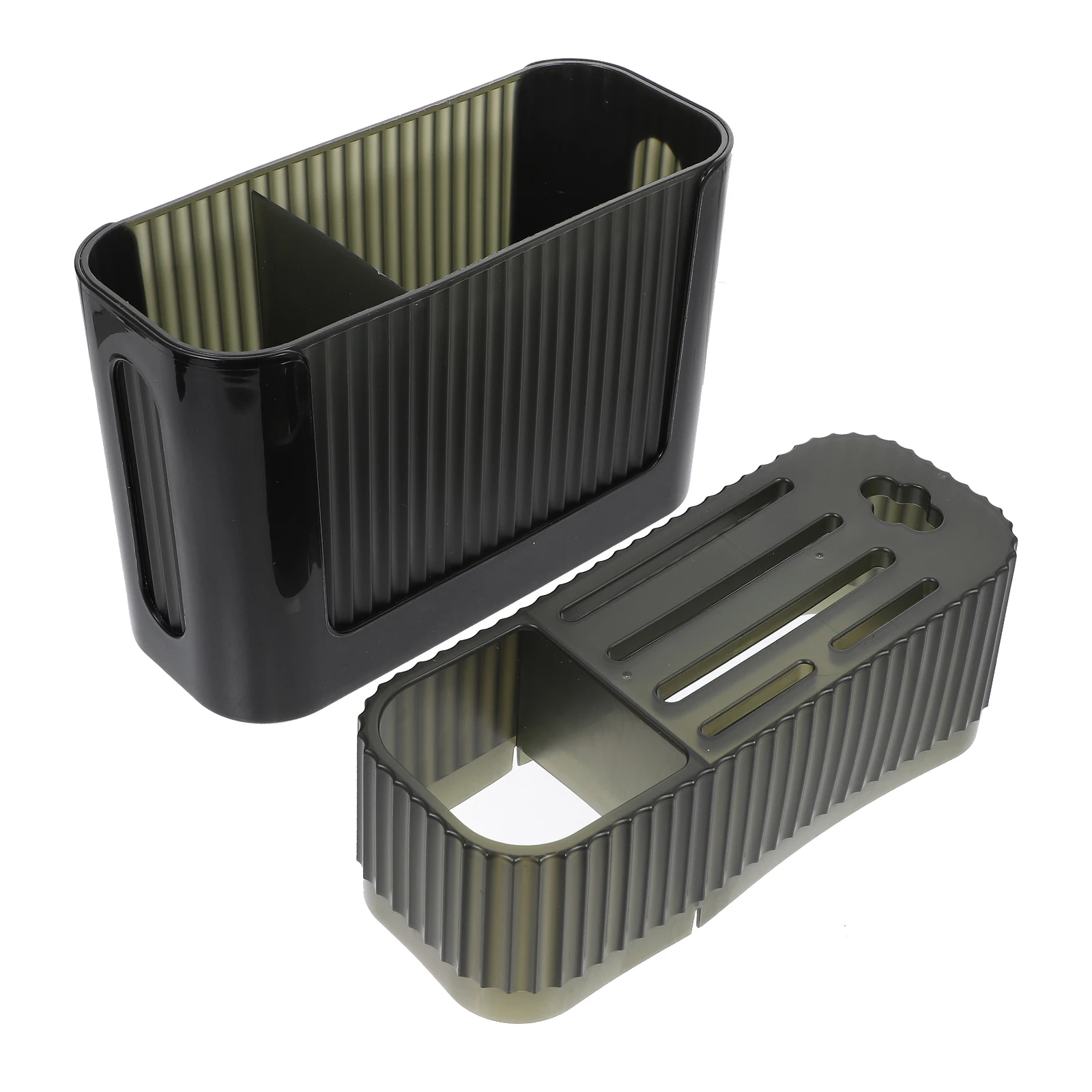 

Knife Block Storage Rack for Kitchen Holder Draining PP Material Practical Household Tool ganzier