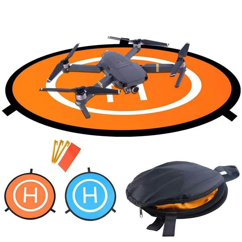 

55cm Drone Quadcopters Accessories Universal 75cm Foldable Landing Pad RC Dron Mat QuTrain Educational Toys for Boys Girls Gifts