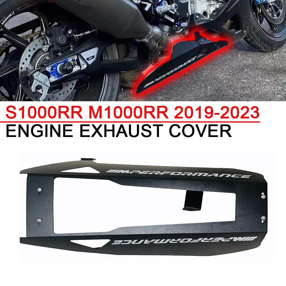 

S1000R New Motorcycle Accessories Belly Pan Engine Exhaust cover Exhaust trim Fit For BMW M1000RR S1000RR 2019-2023