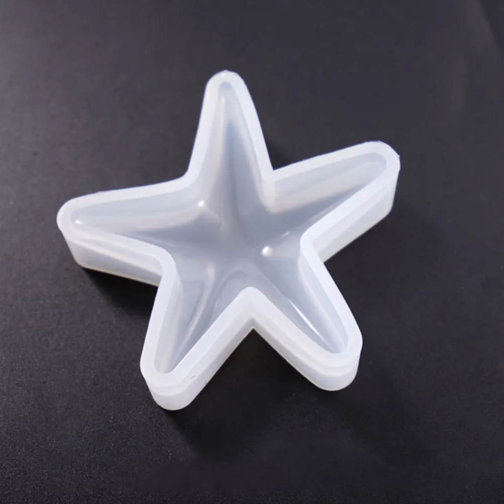

2Pcs Sea Star Silicone Mold DIY Flexible Art Molds for Plate Craft Decoration Ocean Shell Baking Mold Home Ornament