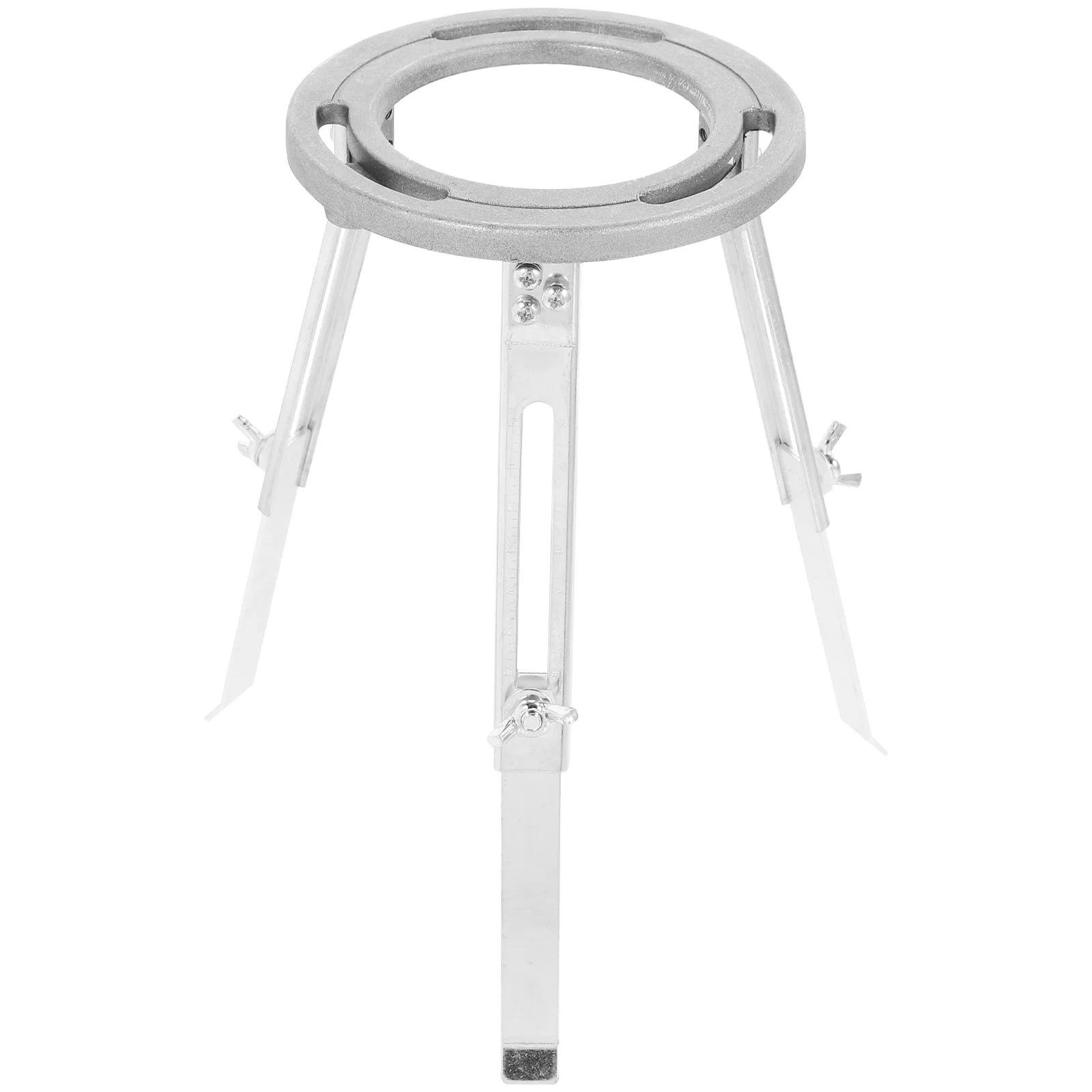 Forniture per bruciatore per treppiede da laboratorio Supporto regolabile Supporto per lampada ad alcool Supporto in acciaio inossidabile Esperimento chimico