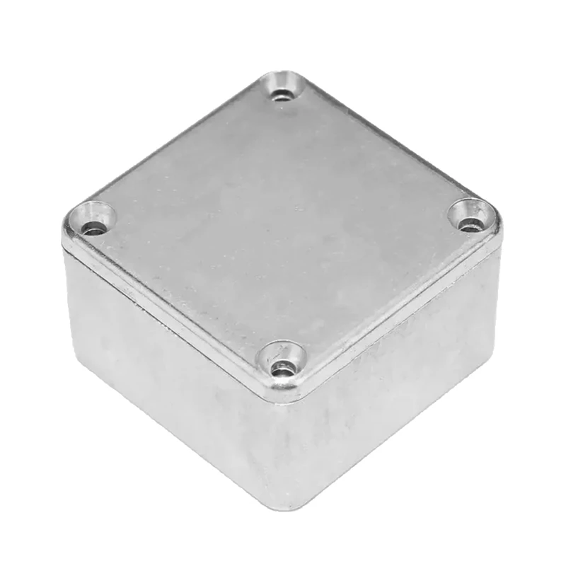 

ABHS-10PCS 1590LB Корпус педали эффектов для гитары Литой под давлением металлический алюминиевый педаль 1,99X1,99X1,22 дюйма