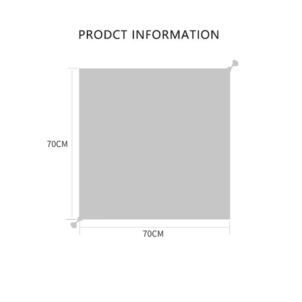 Квадратный шарф 70x70 см, хиджаб в богемном стиле, цветочный узор, имитация шелкового шарфа, элегантные солнцезащитные ленты для волос, головные уборы