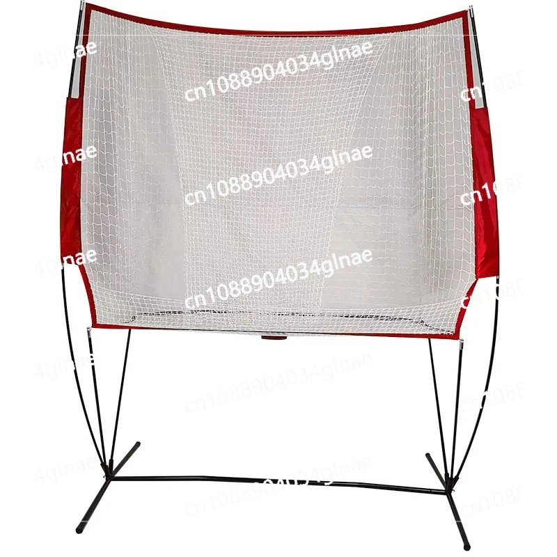 Portable Tennis Ball Recycling System Net Self-help Practice Net with Frame Tennis Rebounder Single Training Teaching Device