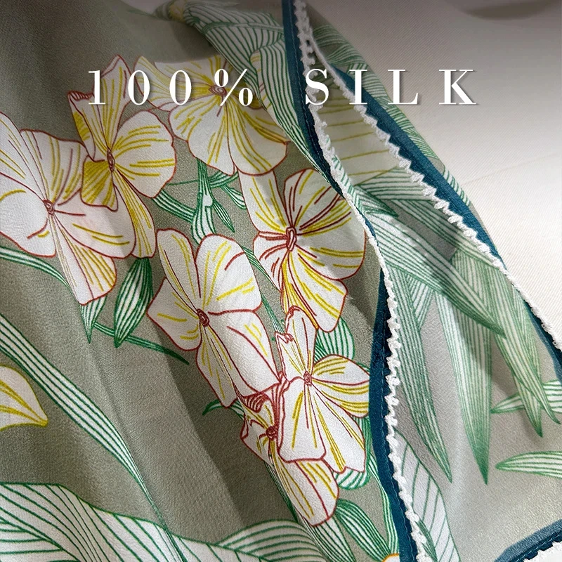 100% zijde originele luxe sjaa - Women'S Korean Accessories recensie en prijs
