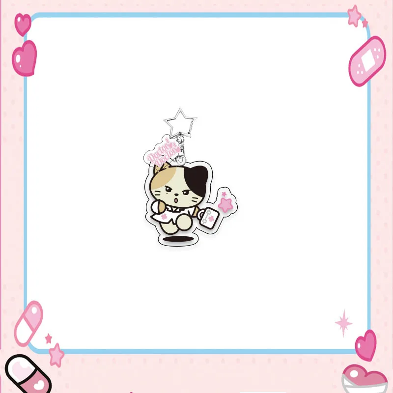 Kpop ZB1 المفاتيح الكرتون لطيف الاكريليك الطباعة قلادة 2 قطعة/المجموعة ظهره اكسسوارات حلقة رئيسية ZhangHao ريكي هانبين المشجعين هدية