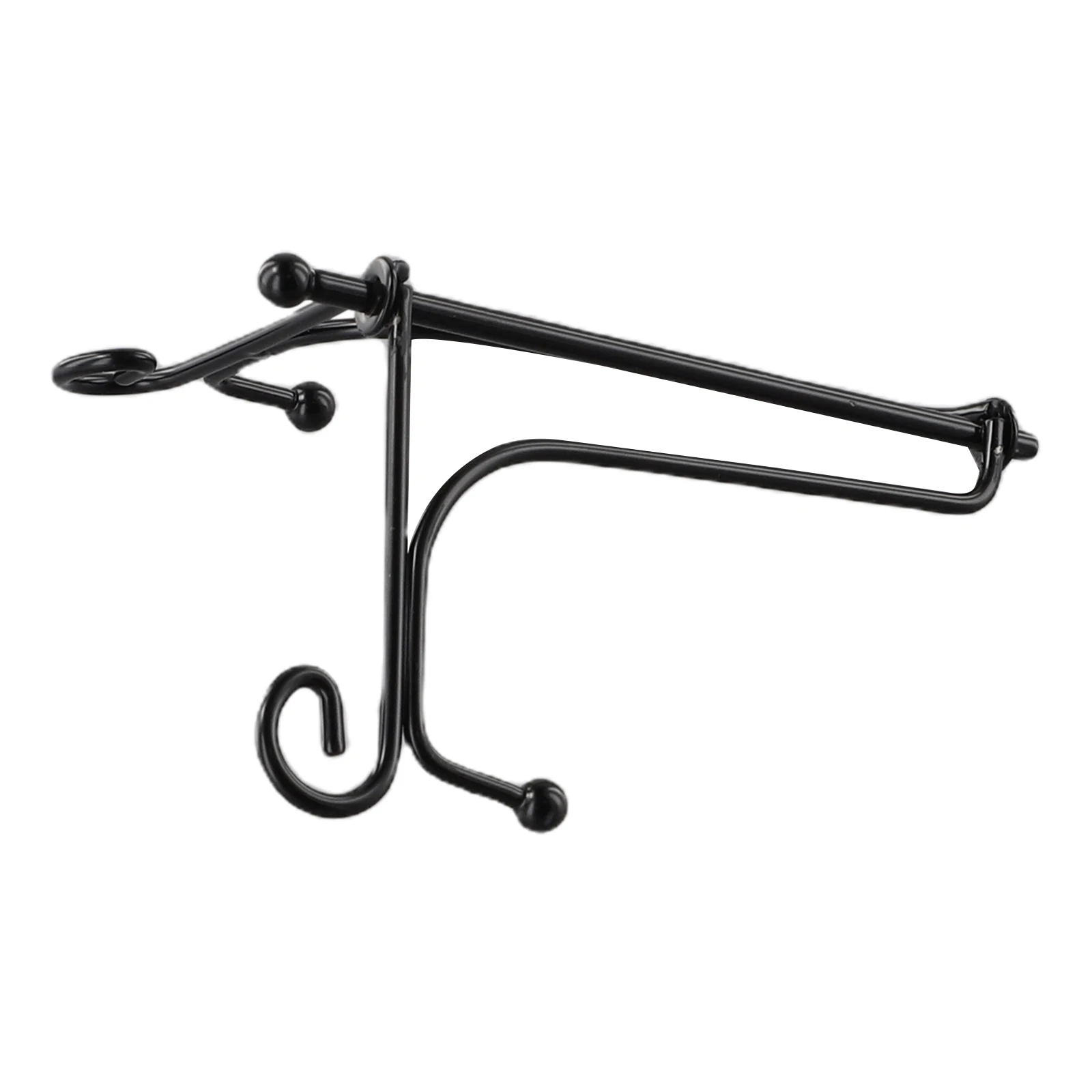 Storage Stand Tray Support Display Stand Easel Storage Stand Black Iron Plate Craft Book Holder Frame Storage Rack