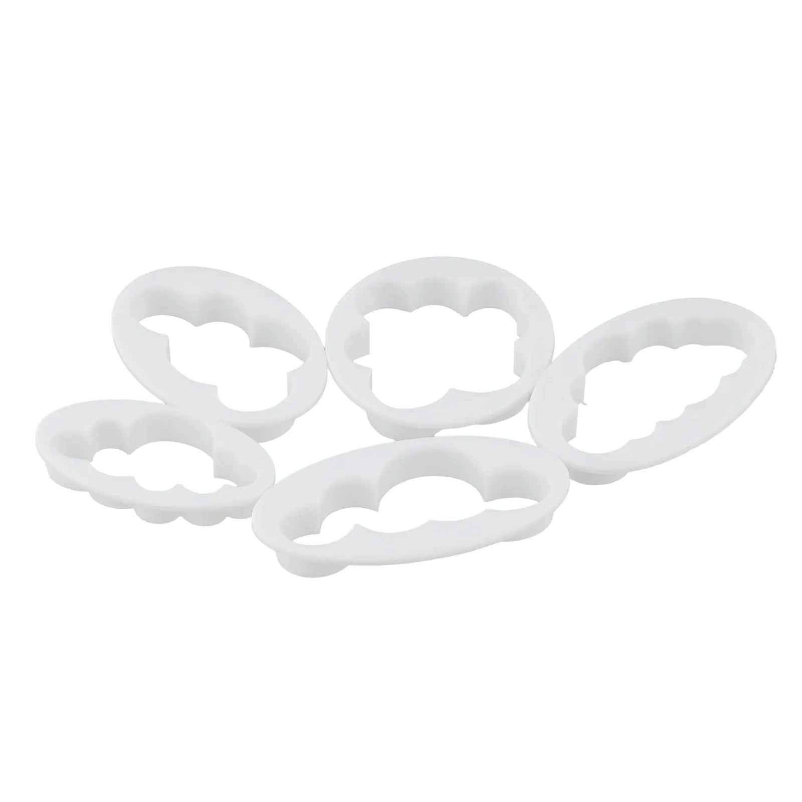 5pcs Cloud Shape Cookie Cutter Made 3D Printed Fondant For Cake Decorating Tools 5pcs Cloud Shape For Mold Hot Sale