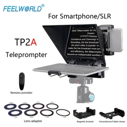 FEELWORLD TP2 Portable 8-inch Teleprompter Supports up to 8