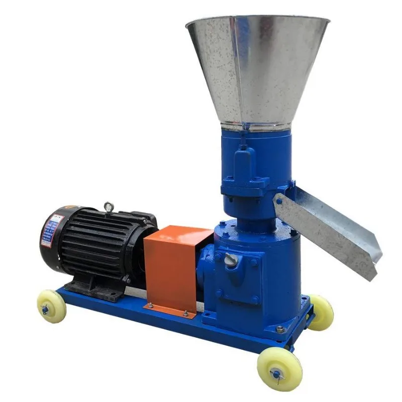 Grain Granulator Sawdust Pellet Mill Animal Feed Making Machine