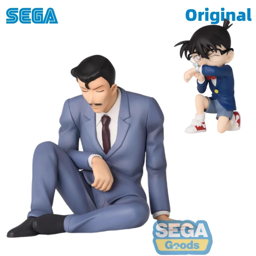 

Sega Detective Conan Anime Conan & Mouri Kogorou Anesthesia Needle Action Figures Model Figurine Original Figuarts Decoration