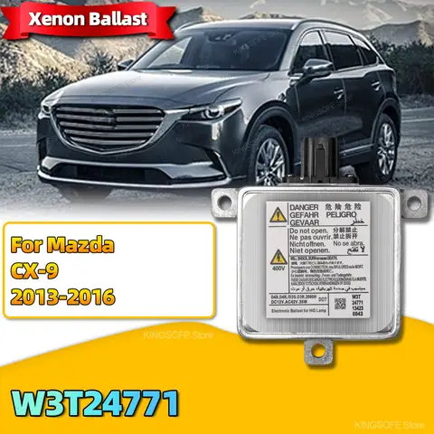 8301C463 W3T21571 Xenon W3T24771 Headlight Ballast HID Control Unit D4S D4R W3T23371 For Mazda CX-9 CX9 2013 214 2015 2016