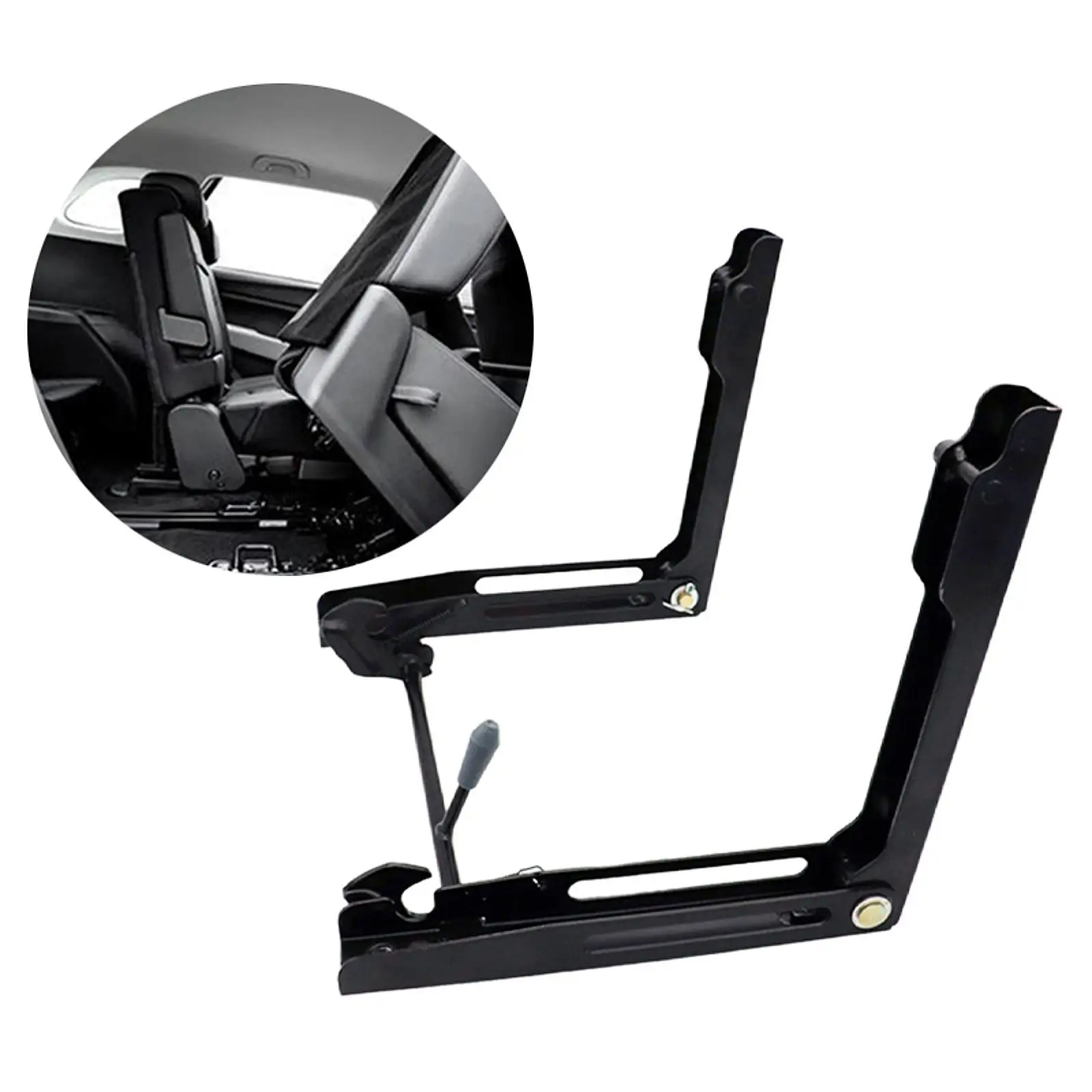 

Front Flip Seat Support with Slide Rail for Van Seat Lifting Height Car Seat Turnover Mechanism to Front for Accessories