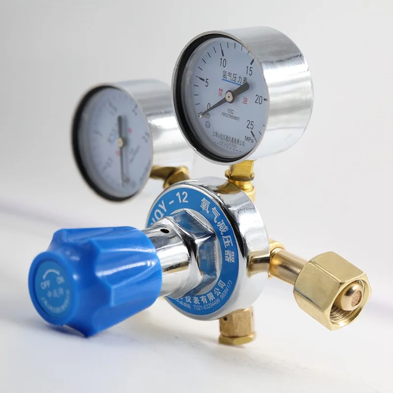 

YQY-12 Oxygen Pressure Reducer Regulator Pressure Gauge Regulator Gas Cylinder