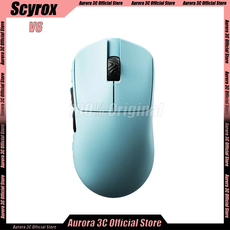 Scyrox V6 Mouse Gaming Mice Wireless Mouse Lightweight Ergonomic Mouse Low Latency Customized For Esports Gamer Pc Accessories