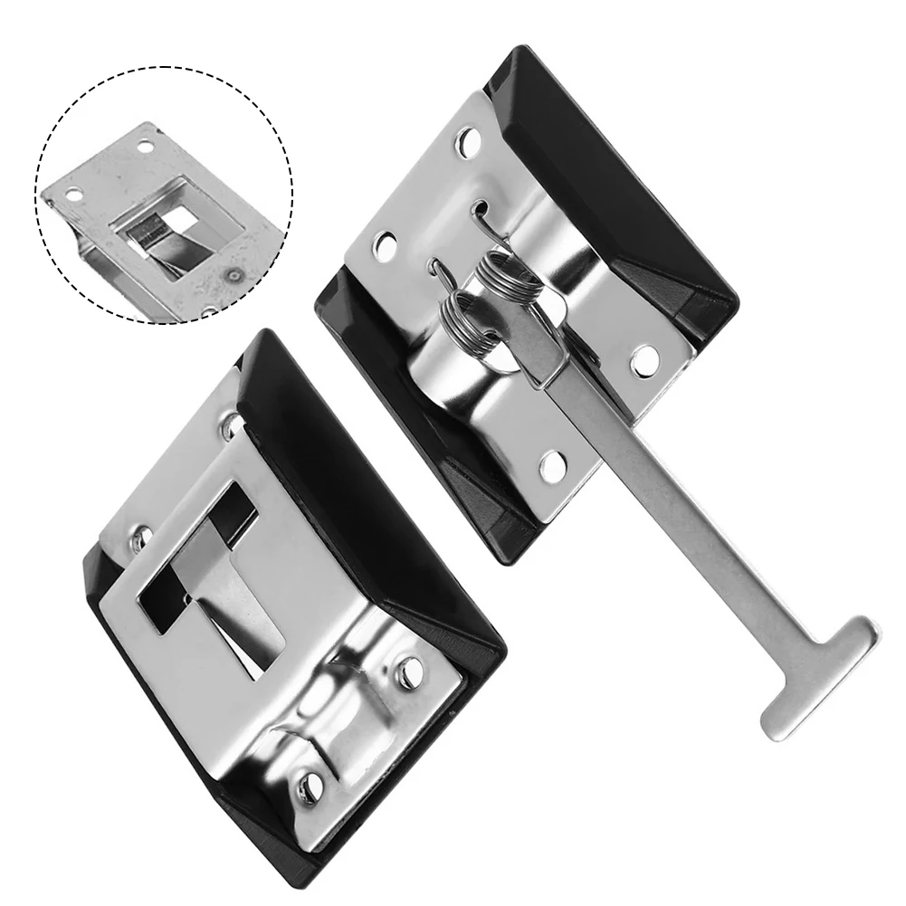

Сверхмощный металлический дверной замок из нержавеющей стали 304, дверной зажим для автофургона, кемпера, аксессуары для автофургонов, интерьер