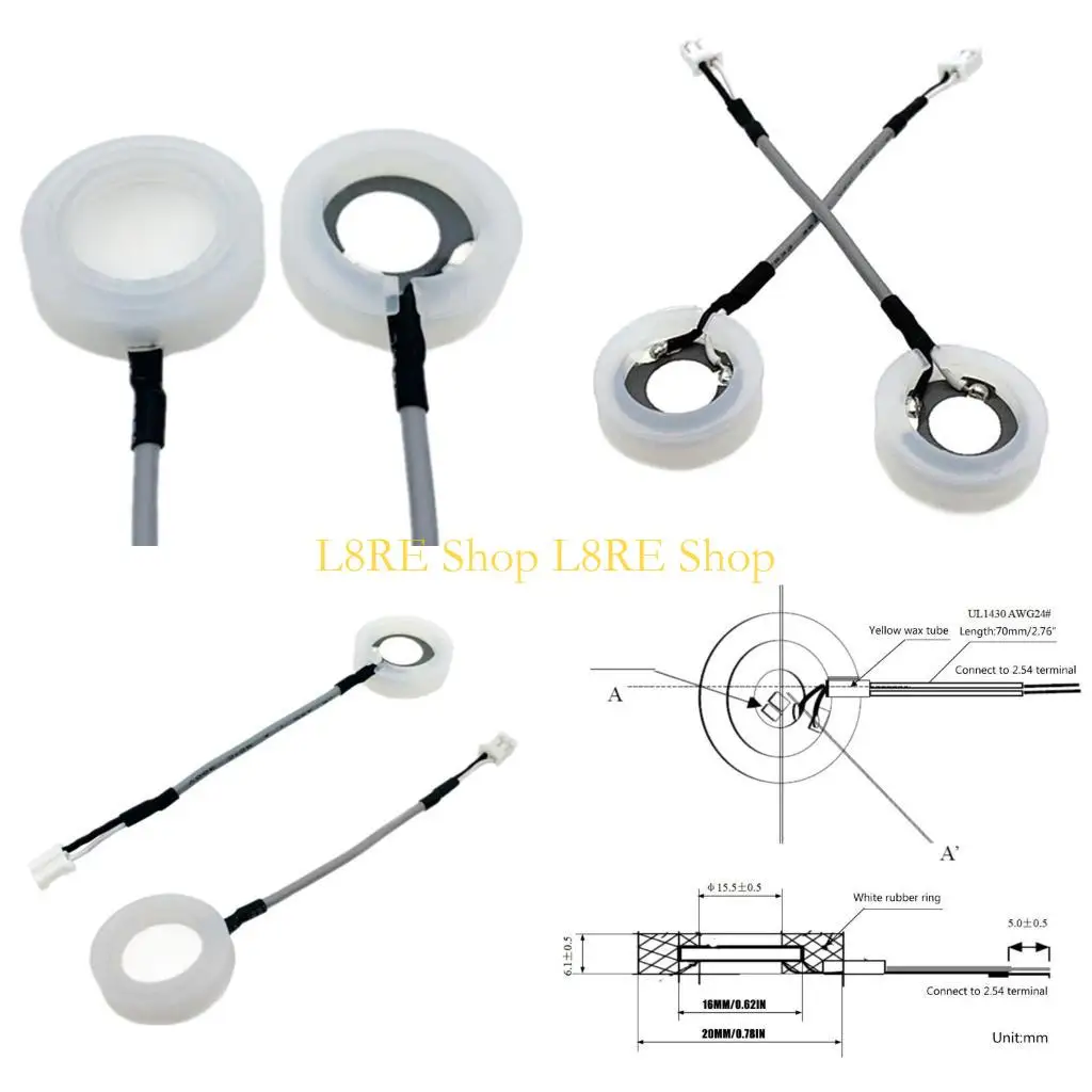L8RE DIY Moisturizing Transducer Maker Atomizer Film Plate Accessories Ultrasonic Humidifier Rubber Gasket Repair Parts