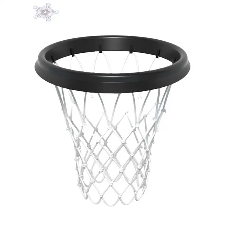 Tragbarer Basketballnetzrahmen für drinnen und draußen, abnehmbares professionelles Basketballnetz, Basketballsport, einfach zu bedienen – A