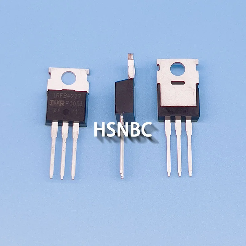 10Pcs/Lot IRFB4227PBF IRFB4227 FB4227 TO-220 200V 65A MOSFET N-Channel Field-effect Transistor 100% New Imported Original