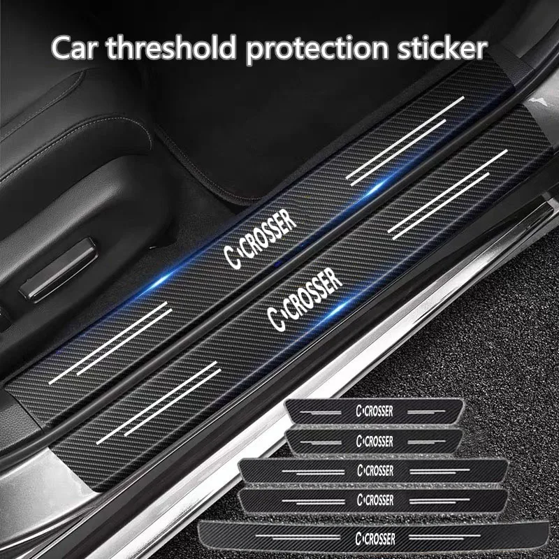 

Carbon Fiber Car Sticker Car Door Protective Strip for Citroen C-CROSSER Logo 2021 2020 2019 2018 2017 2016 2015 2014