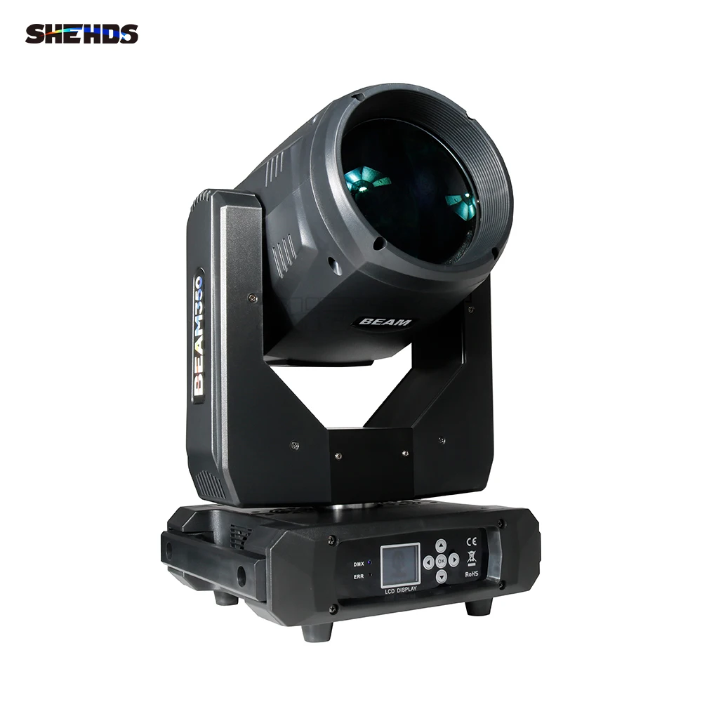 SHEHDS New Bulb Beam 350W 17R Moving Head Lighting Double Prism Effect For DJ Disco Party Club Stage Party Garden Wedding