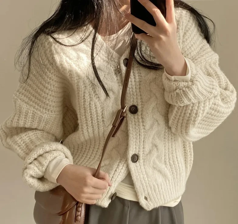 V-Nek Loose Sweater… - image