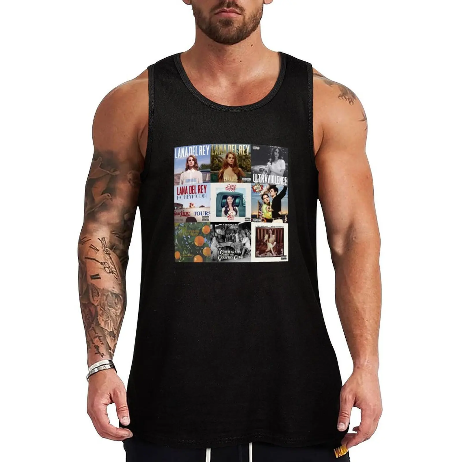 

Every Album Cover Tank Top best selling products Working vest cute tops gym clothes man