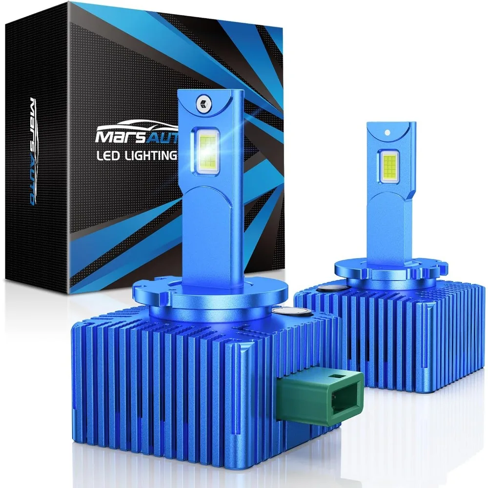 

D3S LED Bulbs, 66340 42403 42302 for HID Assembly 35W 6000K HID Xenon D3S D3R Fog Light Bulbs, Pack of 2