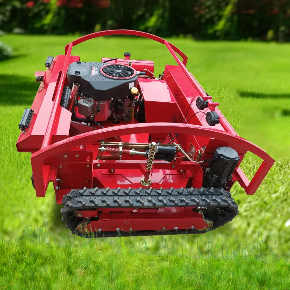 

Remote-controlled Self-propelled Agriculture Equipment and Tools Gps Robotic Rubber Crawler Flial Mower