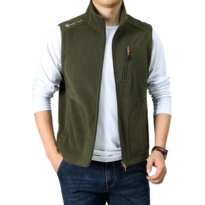 

Fashionable Velvet Men's Cardigan Vest High Quality Brand Spring and Autumn Korean Style Loose Casual Warm Fleece Sport Jacket