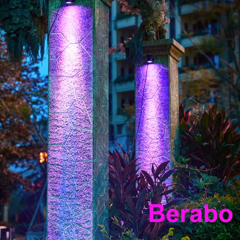 6 Stück Wasserdichte LED-Gartenlampen 220V/110V/12V 7W/10W mit Erdspieß für den Außenbereich – Detail 21