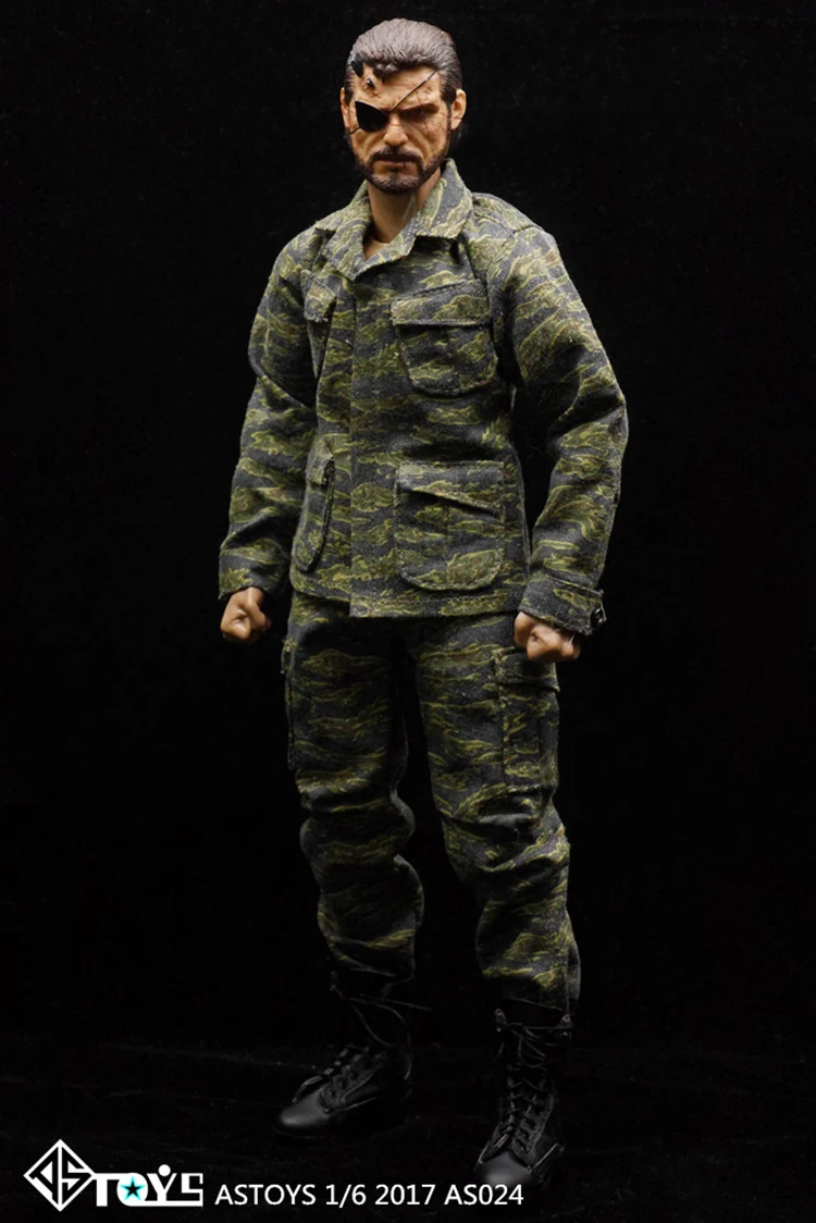 ASTOYS AS024 1/6 Man Soldier Vietnam War Tiger Pattern Camouflage Clothes Set for 12