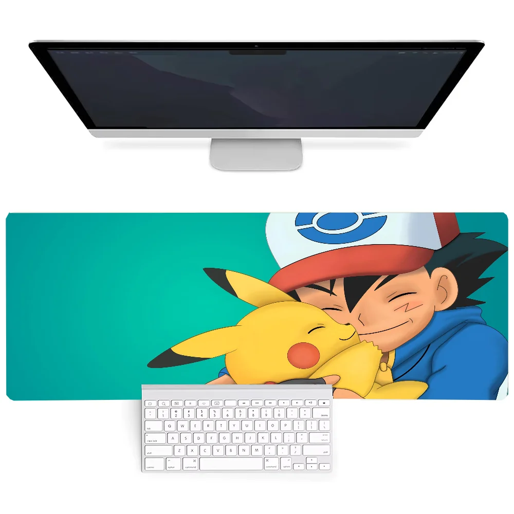 1pc Hot Cute Pat Pokemons Anime Non-slip Mouse Pad Suitable For Office Computers Laptops E-sports Game Desk Mats XXL Keyboard