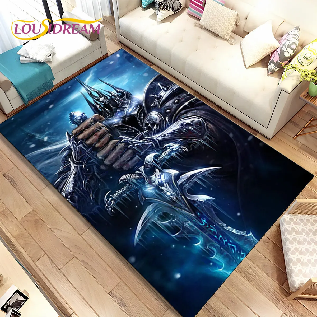 World of Warcraft,WOW ,Game Gamer Area Rug,Carpet Rug for Living Room Bedroom Sofa Doormat Decoration, Kid Non-slip Floor Mat 3D