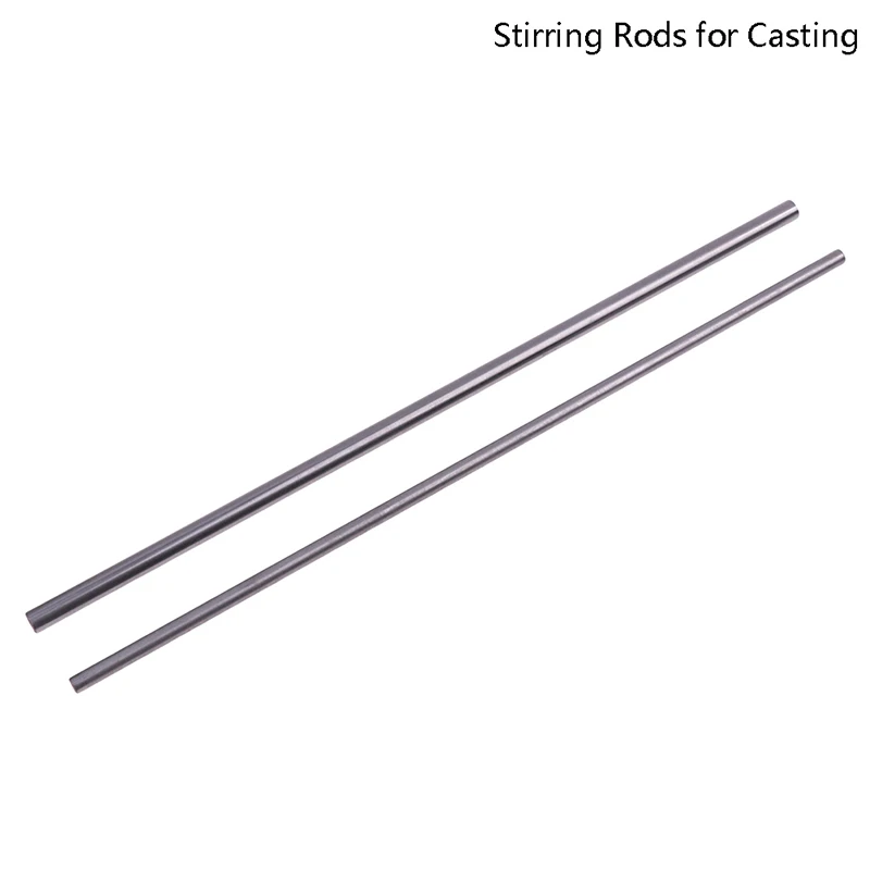 High Quality Graphite Crucible Stir Bar Rod Long Carbon Stirring Sticks for Melting CastGraphite 6x300mm/8x300mm New