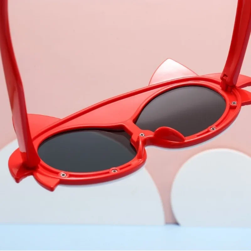 Cartoon Sonics Children Olarized Sunglasses Cute Fashion UV400 Boys Girls Sun Glasses Summer Sand Sunglasses Kids Birthday Gifts