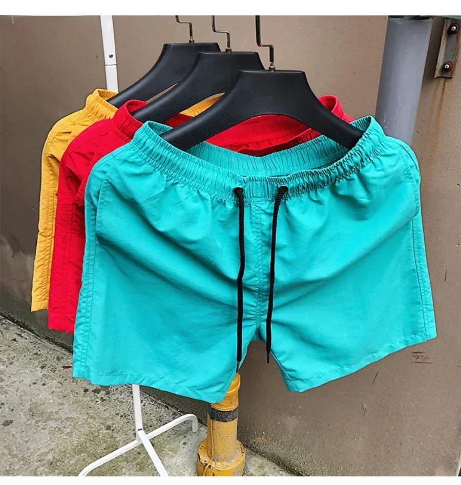 2024 Summer Men\'s Swimwear Swim Shorts Trunks Beach Board Shorts Swimming Pants Mens Running Sports Surffing Shorts Male M-5XL