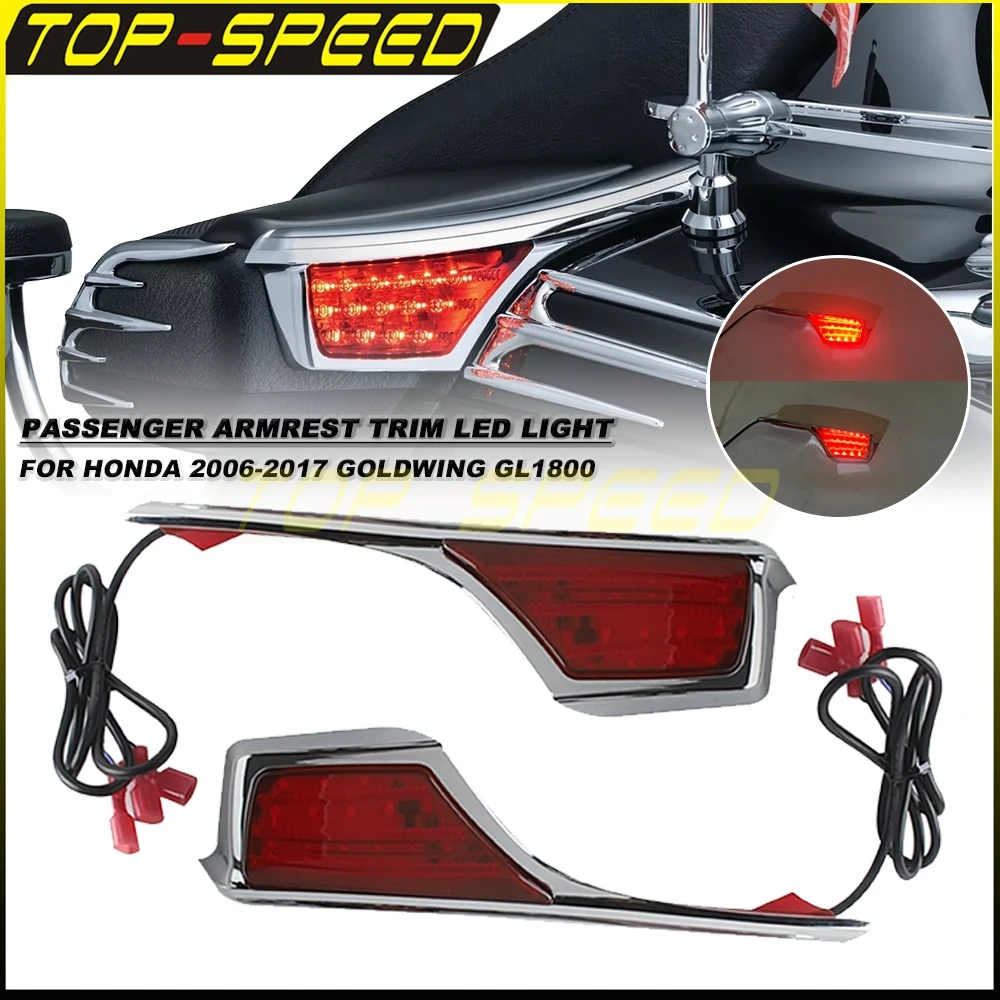 Motorcycle LED Rear Light Decoration Turn Signal For 2006-17 Honda Goldwing GL1800HP GL 1800 Airbag Tail Running Indicators Lamp