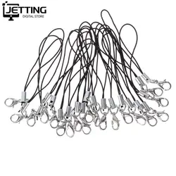 10pcs Lanyard Lariat Cords Lobster Clasp Rope Keychains Hooks Mobile phone Strap Charms Keyring Bag Accessories Key Ring