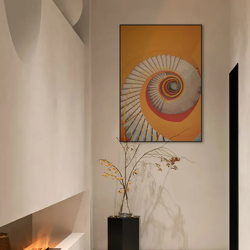 ‘Circulation’ Modern Art Suzhou Embroidery 70x100cm Large Size Room Decoration Wall Painting