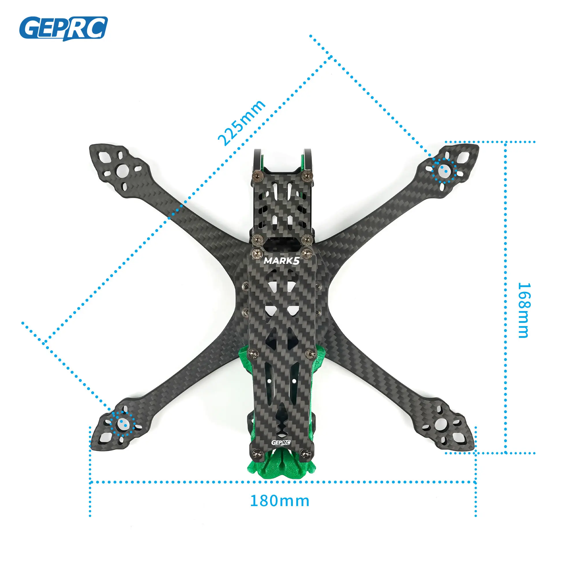 GEP-MK5 O3 Frame X Version Frame Parts Propeller Accessory Base Quadcopter Frame FPV Freestyle RC Racing Drone Mark5