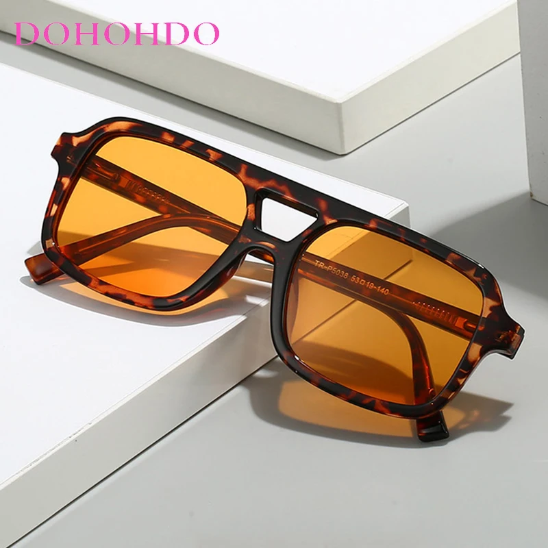 Pilot Sunglasses Men 2025 Vintage Flat Top Classic High Quality Sun Glasses Women Travel Party Festival Eyeglasses Oculos De Sol