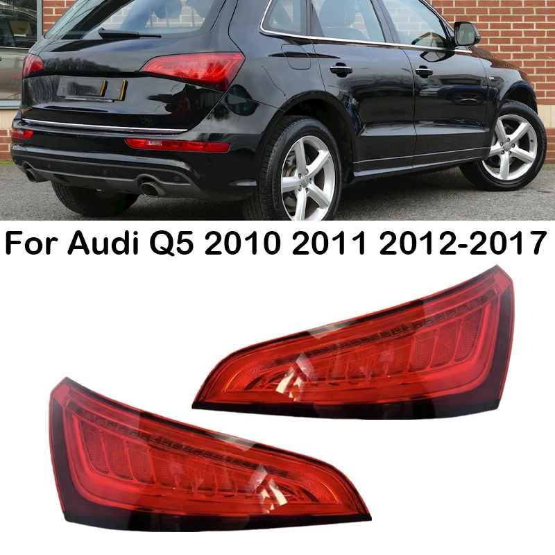 For Audi Q5 2013 2014 2015 2016 2017 Car LED Tail Light Assembly Brake Light Turn Signal Lamp Taillights 8R0945094D 8R0945093D