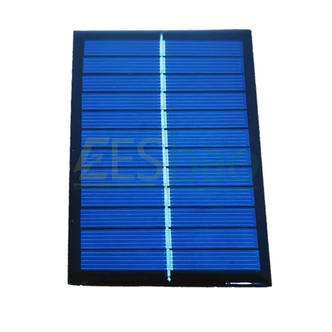 태양 전지 패널 6V 100MA 1W 미니 태양계 DIY 배터리 휴대 전화 충전기 휴대용 태양 전지