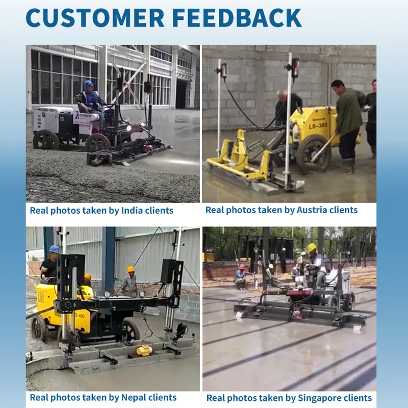 0-10 km/h. Livellatrice 30-400Mm Livellatrice stradale per attrezzature per pavimentazione in calcestruzzo