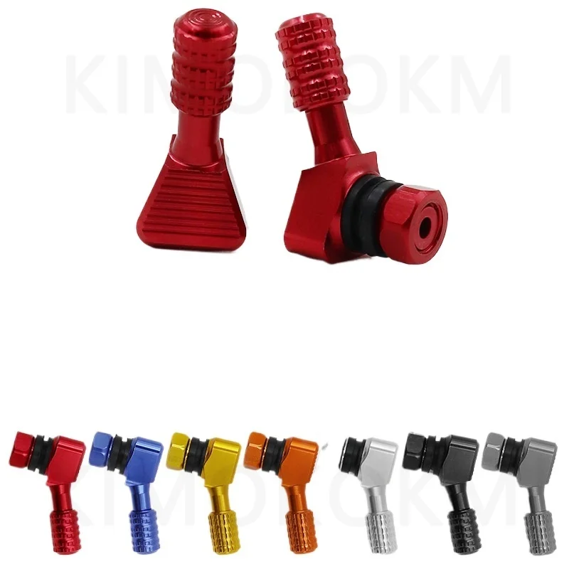 New Modified Circular Aluminum Alloy Valve Screw Valve Core Universal For KAWASAKI Z400 Ninja400 ZX6R ZX10R Motorcycle
