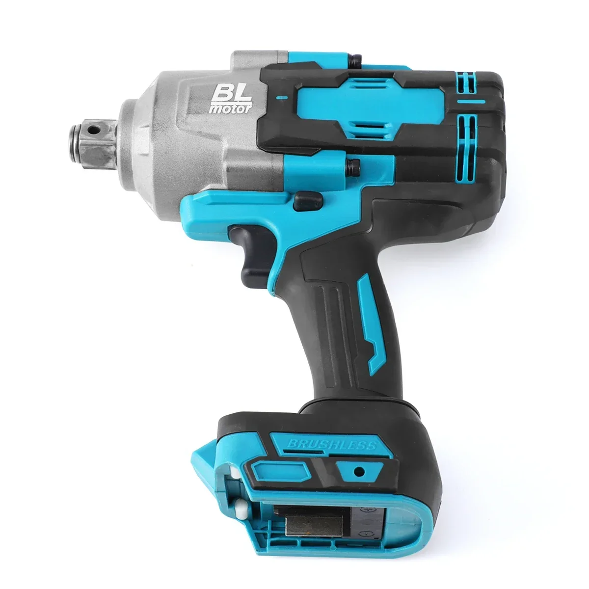 Brushless Electric Impact Wrench High Torque 1000N.m Cordless Wrench 1/2 inch Rechargeable For Makita 18V Battery By WOBERICH