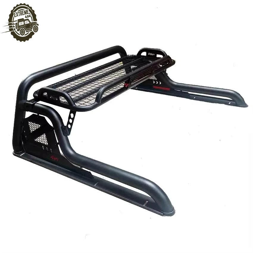 Barra Antivuelco EXTREME para Camionetas Negras, Barra Deportiva para NISSAN NAVARA FRONTIER 2007-2014, Accesorios 4x4