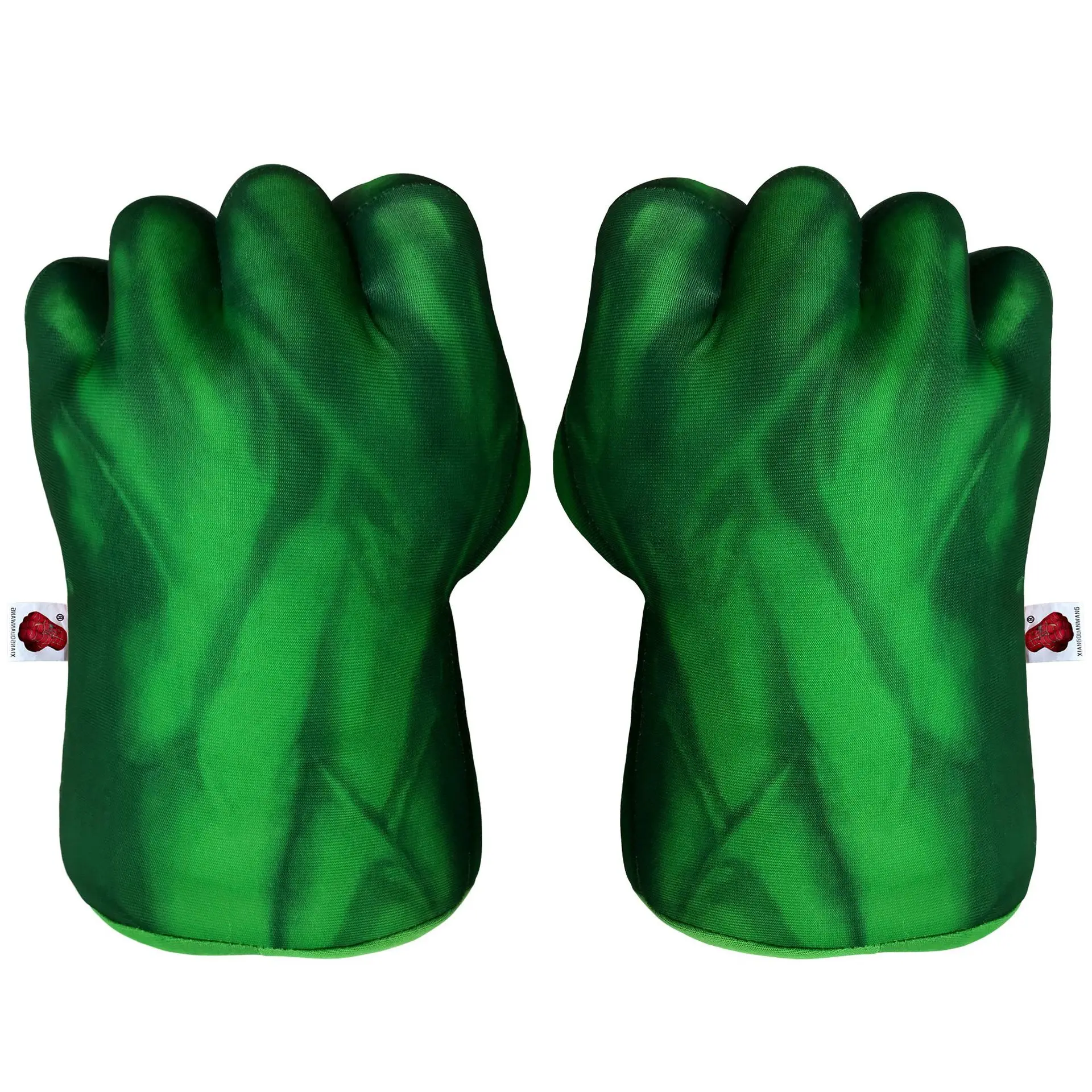 Enfants Spider-Man Hulk gants Capes masques Captain America gant en mousse Iron Man super-héros coton poing jeu accessoires Halloween cadeaux ensemble